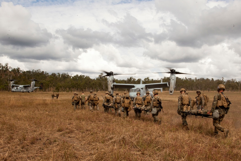 31st MEU Marines refine embassy reinforcement, mass casualty response fundamentals during AIT