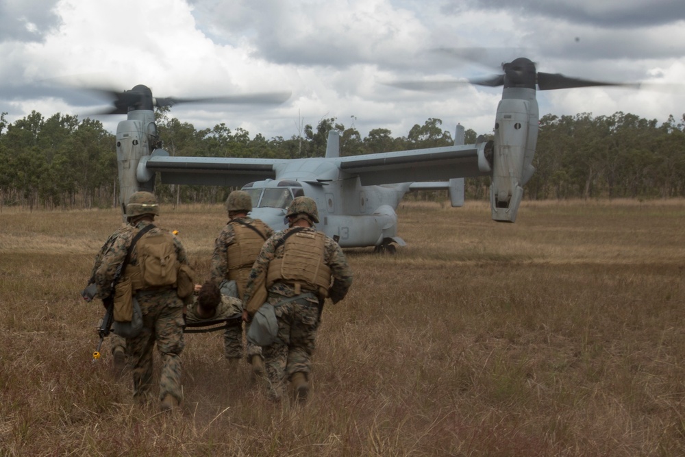 31st MEU Marines refine embassy reinforcement, mass casualty response fundamentals during AIT