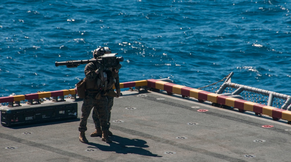 Air Defense Exercise aboard USS Bonhomme Richard (LHD 6)