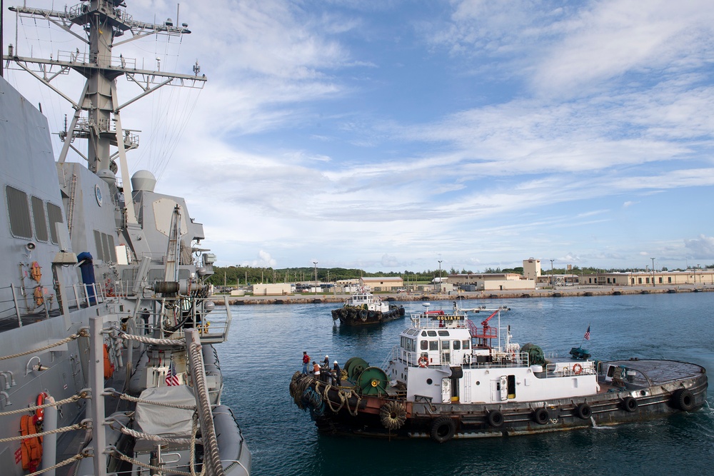 USS Sterett Western Pacific Deployment