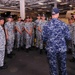 USS America Sailors greets Singaporean Navy