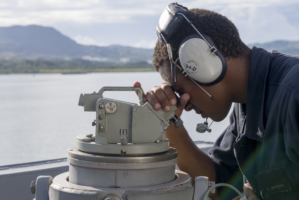 USS Sterett Western Pacific Deployment