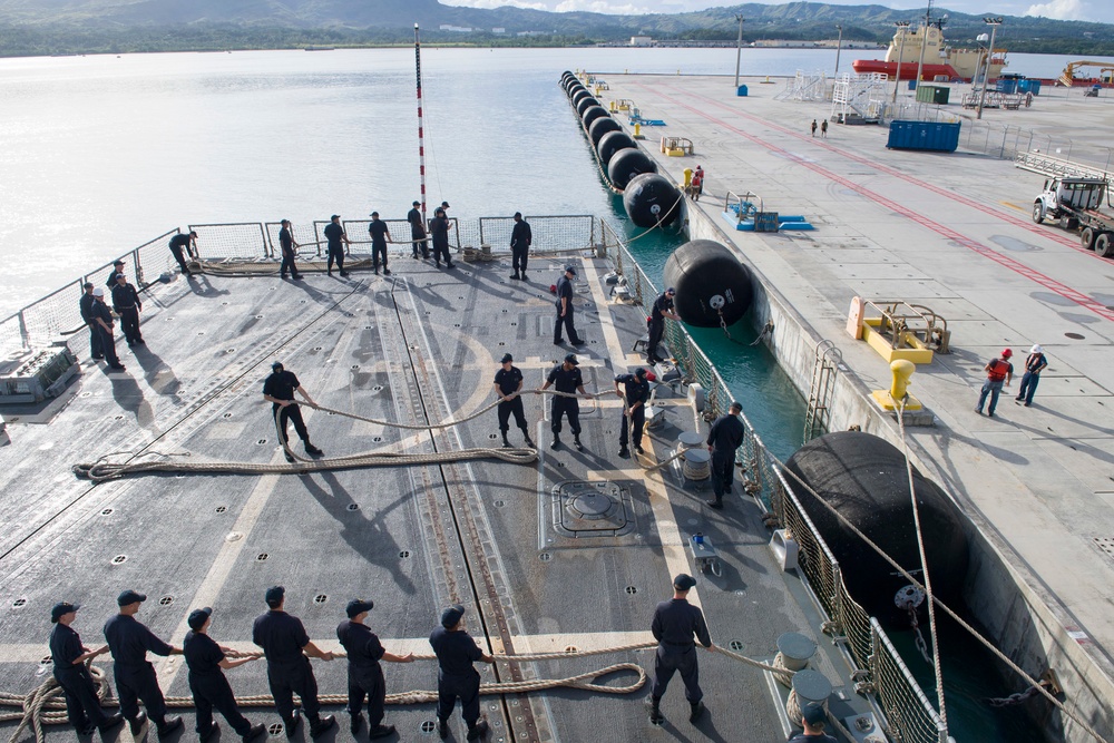 USS Sterett Western Pacific Deployment