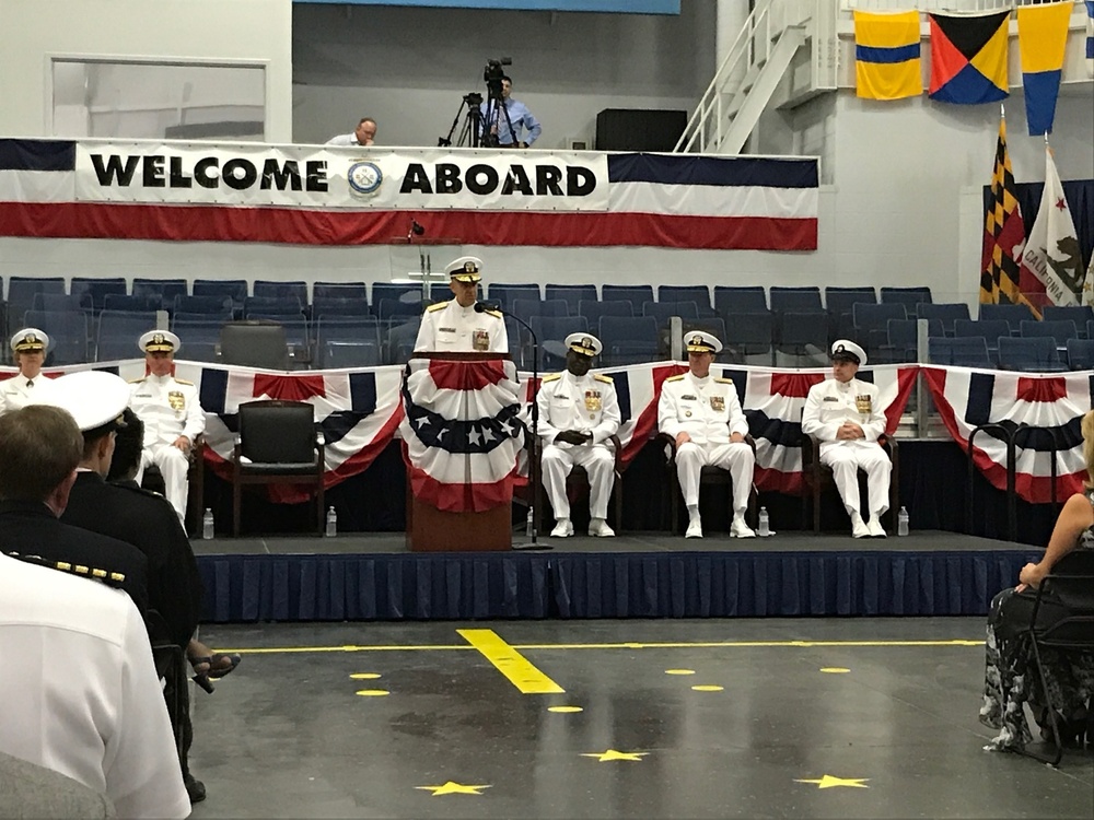 CNP Speaks at NSTC Change of Command Ceremony