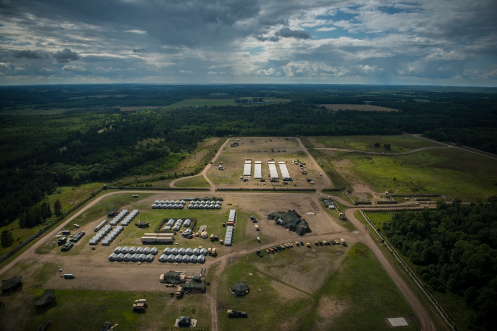 347th RSG Tactical Assembly Area Flyover