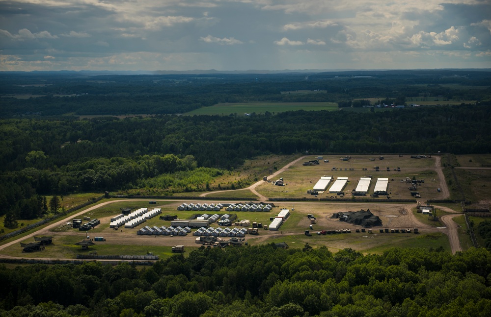 347th RSG Tactical Assembly Area Flyover