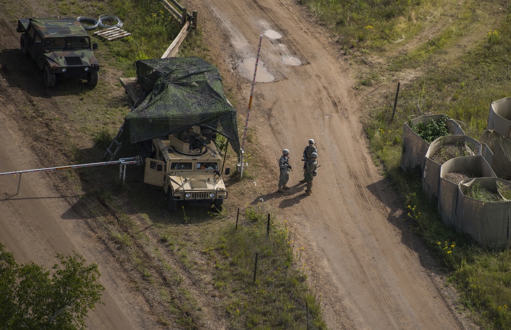 347th RSG Tactical Assembly Area Flyover