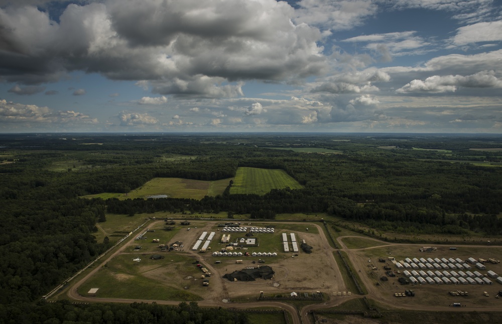 347th RSG Tactical Assembly Area Flyover