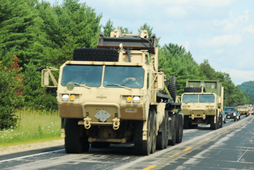 CSTX 2017 Convoy at Fort McCoy