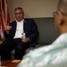 Bost visits the 932nd AW
