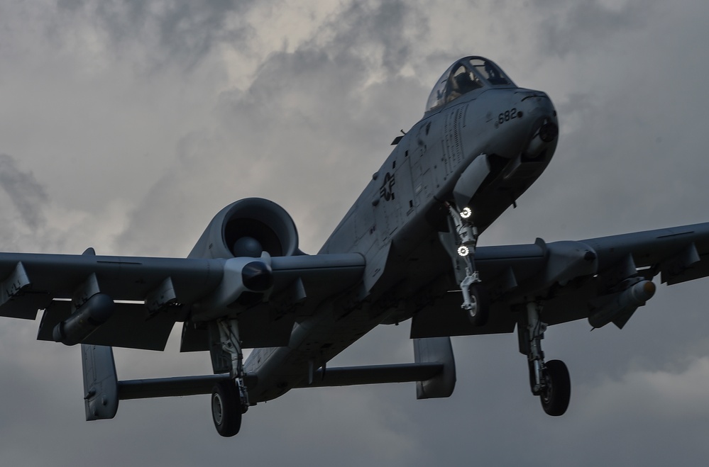 Any time, any place: CCT lands A-10s on Estonian highway