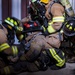 Firefighters smoke rapid intervention training