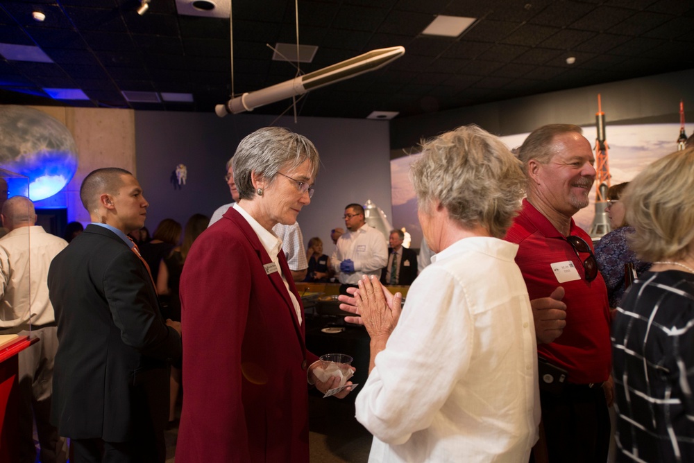 SECAF visits Alamogordo community members