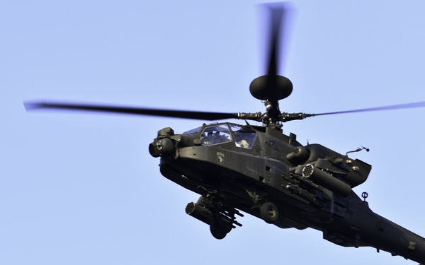 AH-64E Flyby