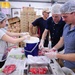 America ARG Sailors and Marines volunteer at Willing Hearts Soup Kitchen in Singapore