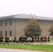 NCO Academy student marching at Fort McCoy