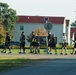 NCO Academy student marching at Fort McCoy