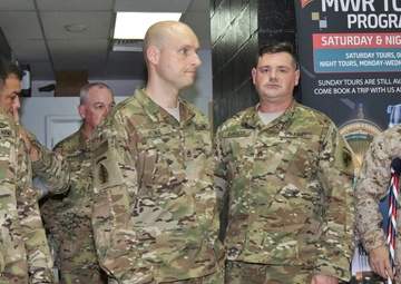 Operation Proper Exit participants visit Camp Arifjan