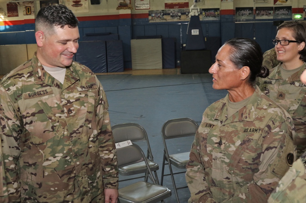 Operation Proper Exit participants visit Camp Arifjan