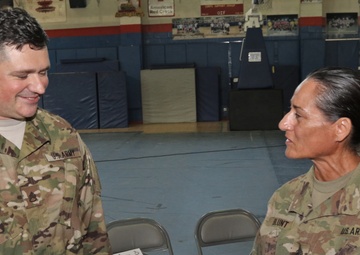 Operation Proper Exit participants visit Camp Arifjan