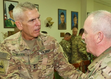 Operation Proper Exit participants visit Camp Arifjan