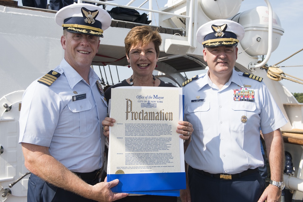 DVIDS Images Coast Guard Cutter Eagle Arrives in New York City