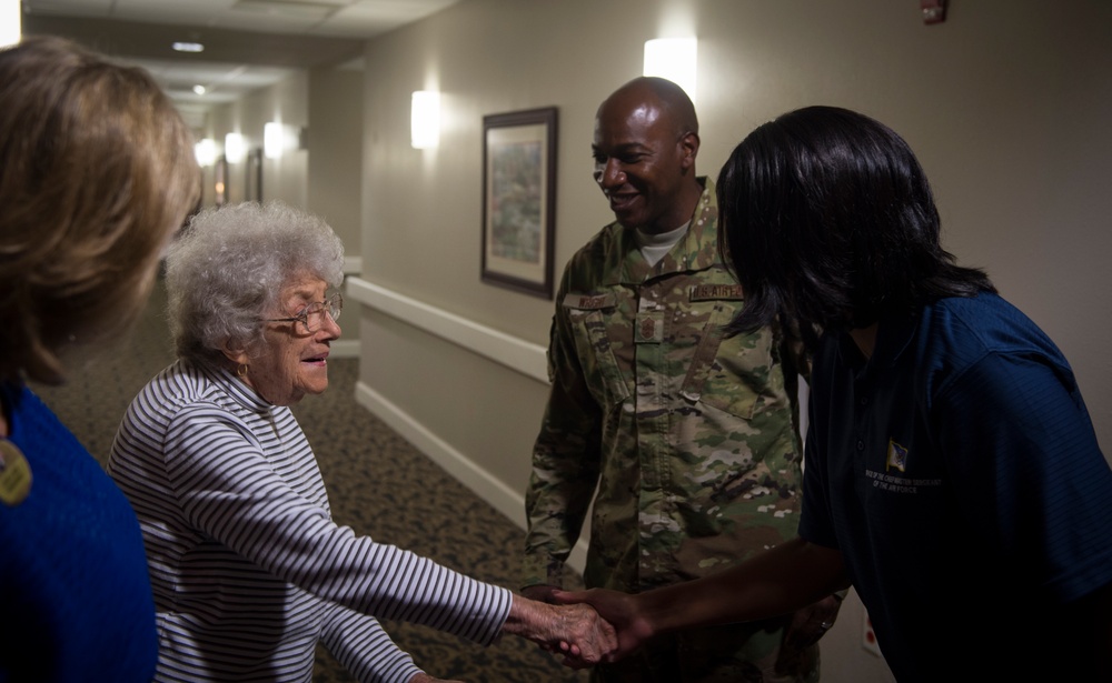 Air Force Enlisted Village hosts CMSAF