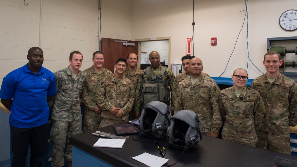 1st SOW aircrews showcase capabilities to CMSAF