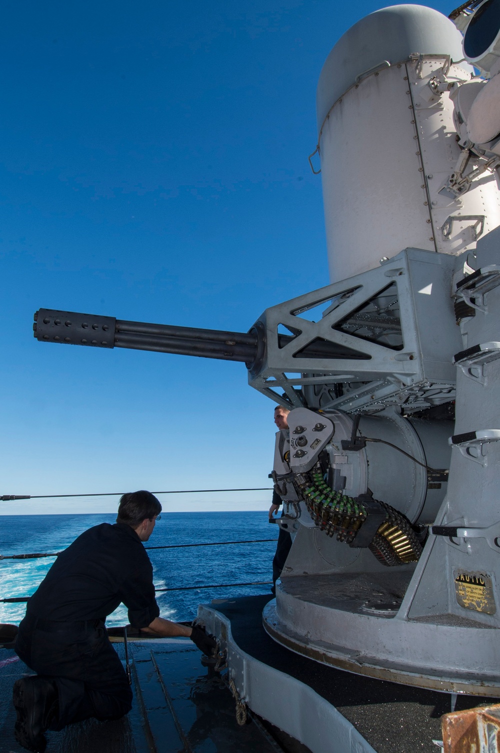 USS Bonhomme Richard Conducts CIWS Operations