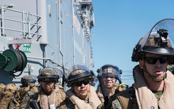 31st MEU CERTEX operations aboard USS Bonhomme Richard (LHD 6)