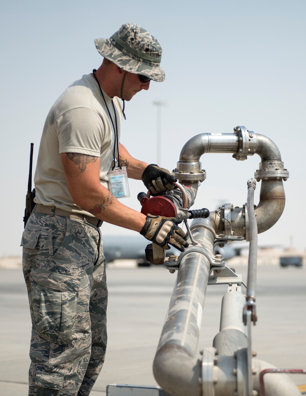 POL: Pumping the “life blood” of fuel to Air Operations