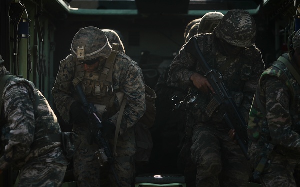 Lava Dogs honor allegiance to ROK Marines