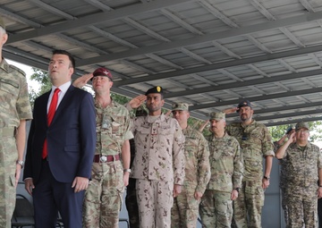 Exercise Steppe Eagle 17 Closing Ceremony