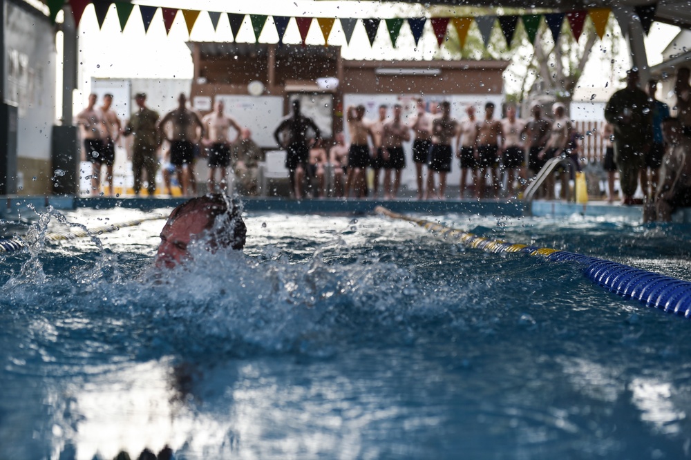 Service members prepare for French Desert Commando Course