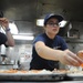 USCGC Tampa Crew Preps for Pizza Night