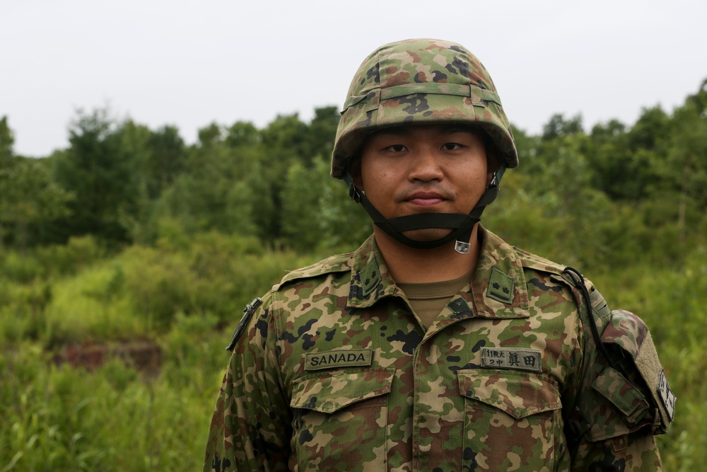 Marines and Japan Ground-Self Defense Force train with Light Armored Vehicles