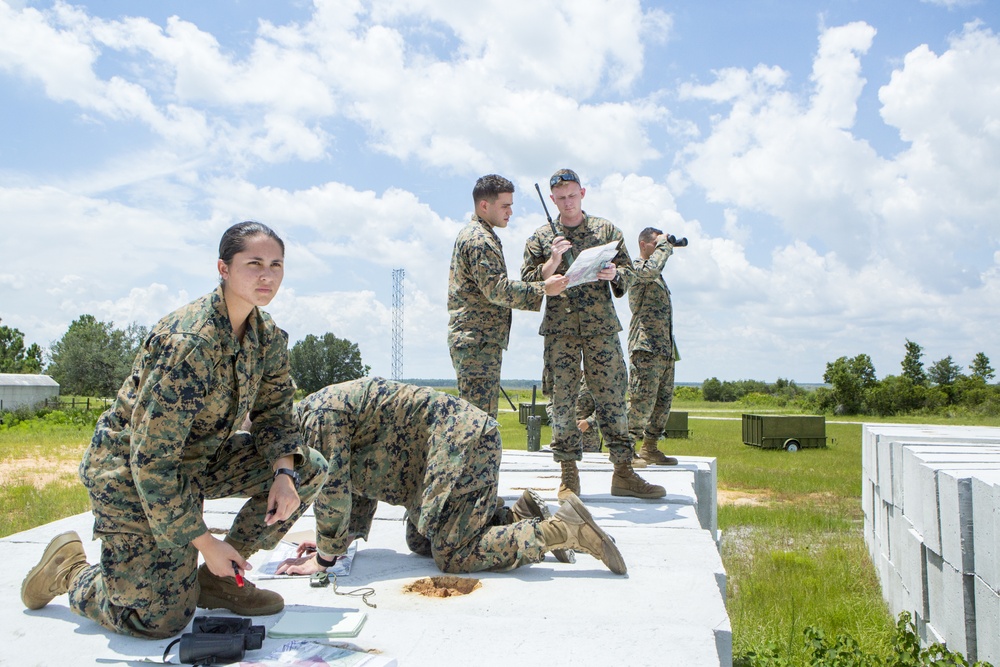 Reserve Marines complete first Joint Fires Observer primer course