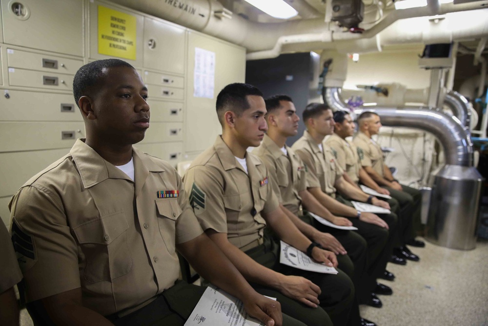 USS San Diego: Corporals Course 002-17