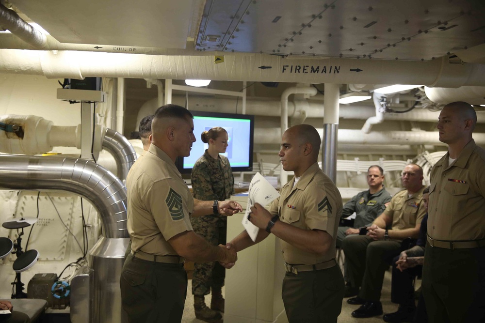 USS San Diego: Corporals Course 002-17