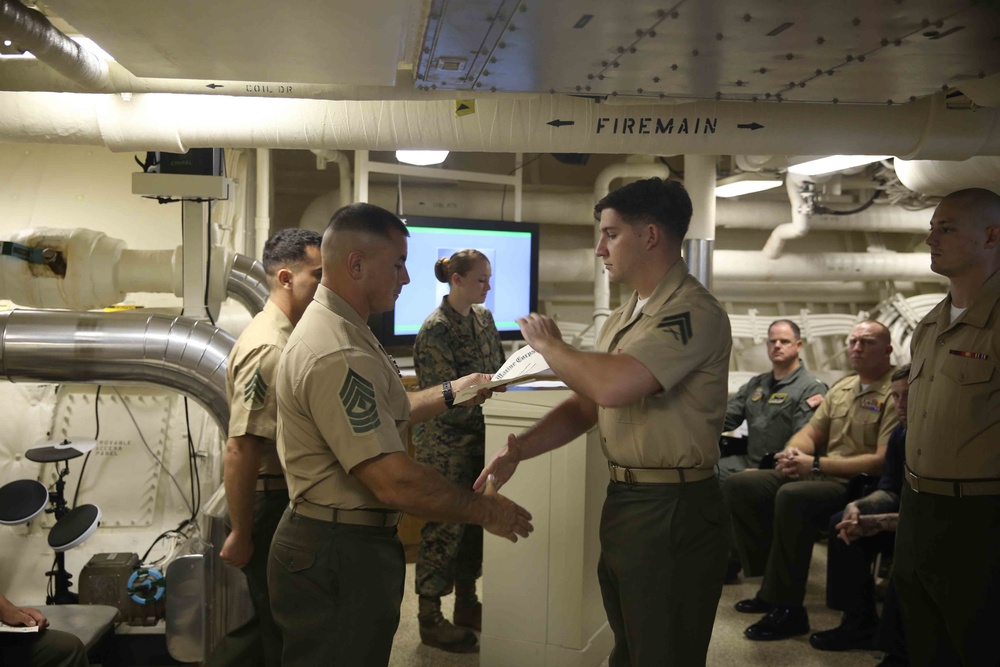 USS San Diego: Corporals Course 002-17