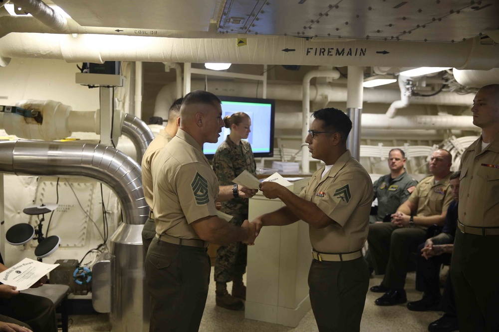 USS San Diego: Corporals Course 002-17