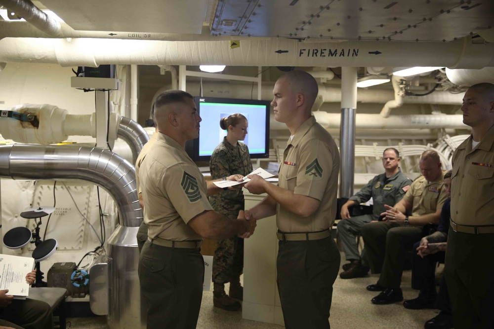 USS San Diego: Corporals Course 002-17