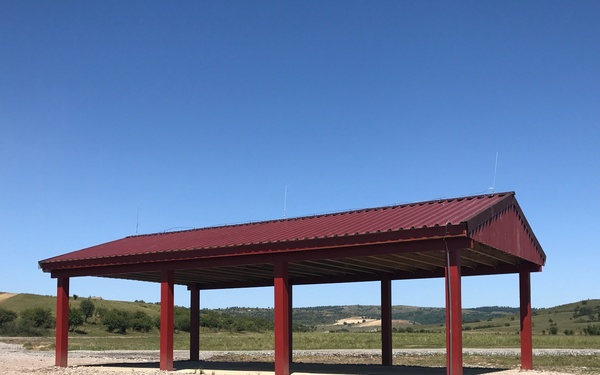 One of two Multi-Purpose Covered Shelters built by the Royal Monmouthshire Royal Engineers