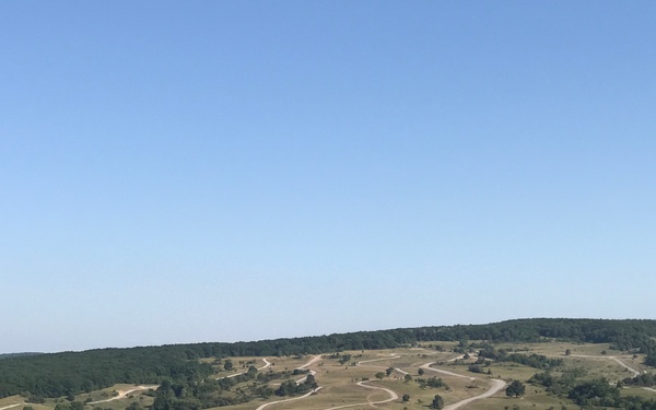 Engineers of Resolute Castle 2017 constructed a tank firing range