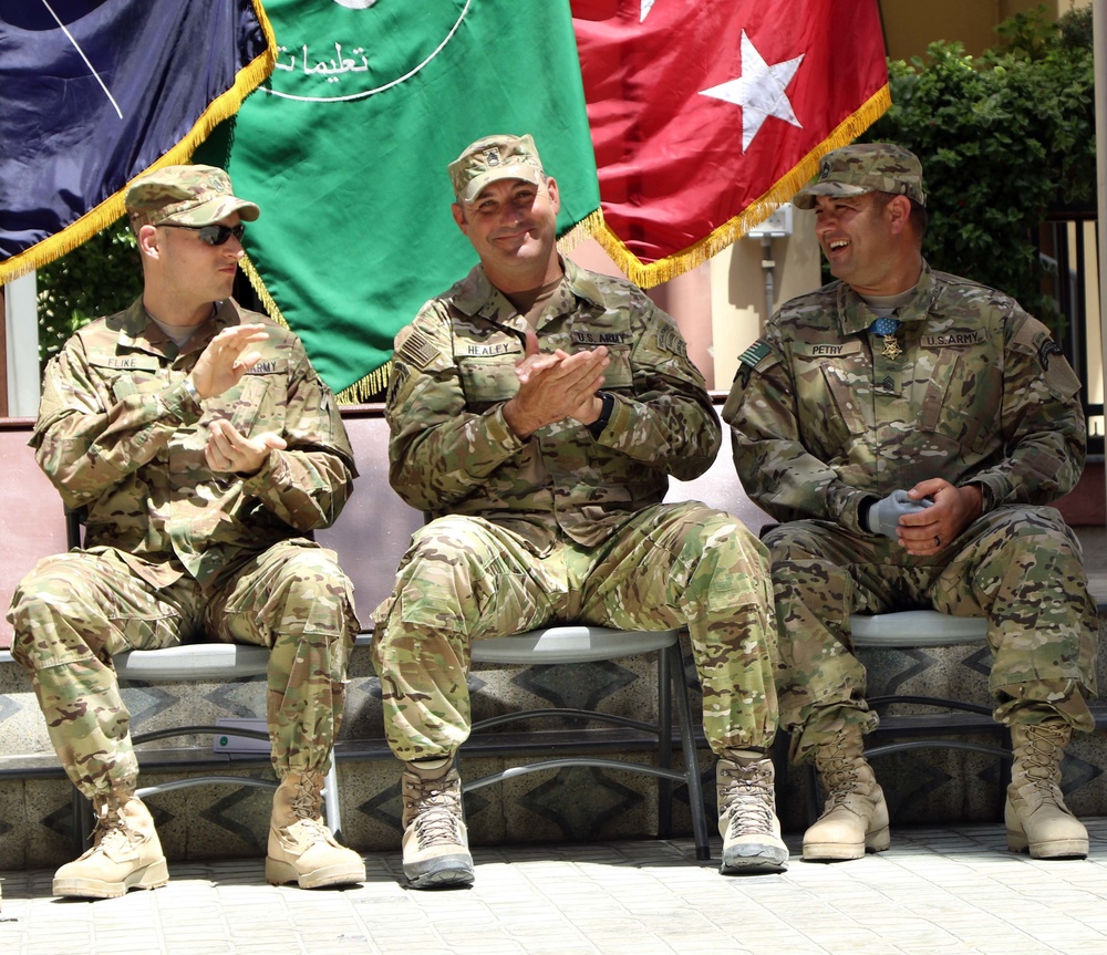 RESOLUTE SUPPORT HEADQUARTERS HOSTS CEREMONY FOR VETERANS OF THE AFGHAN WAR