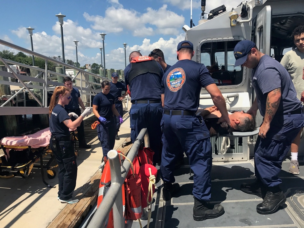 Coast Guard medevacs 48-year-old man from fishing vessel 20 miles east of St. Catherines Island