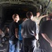 HACC class tours EC-130J Commando Solo