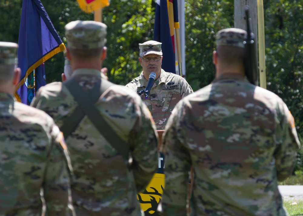 86th IBCT (MTN) change of command ceremony