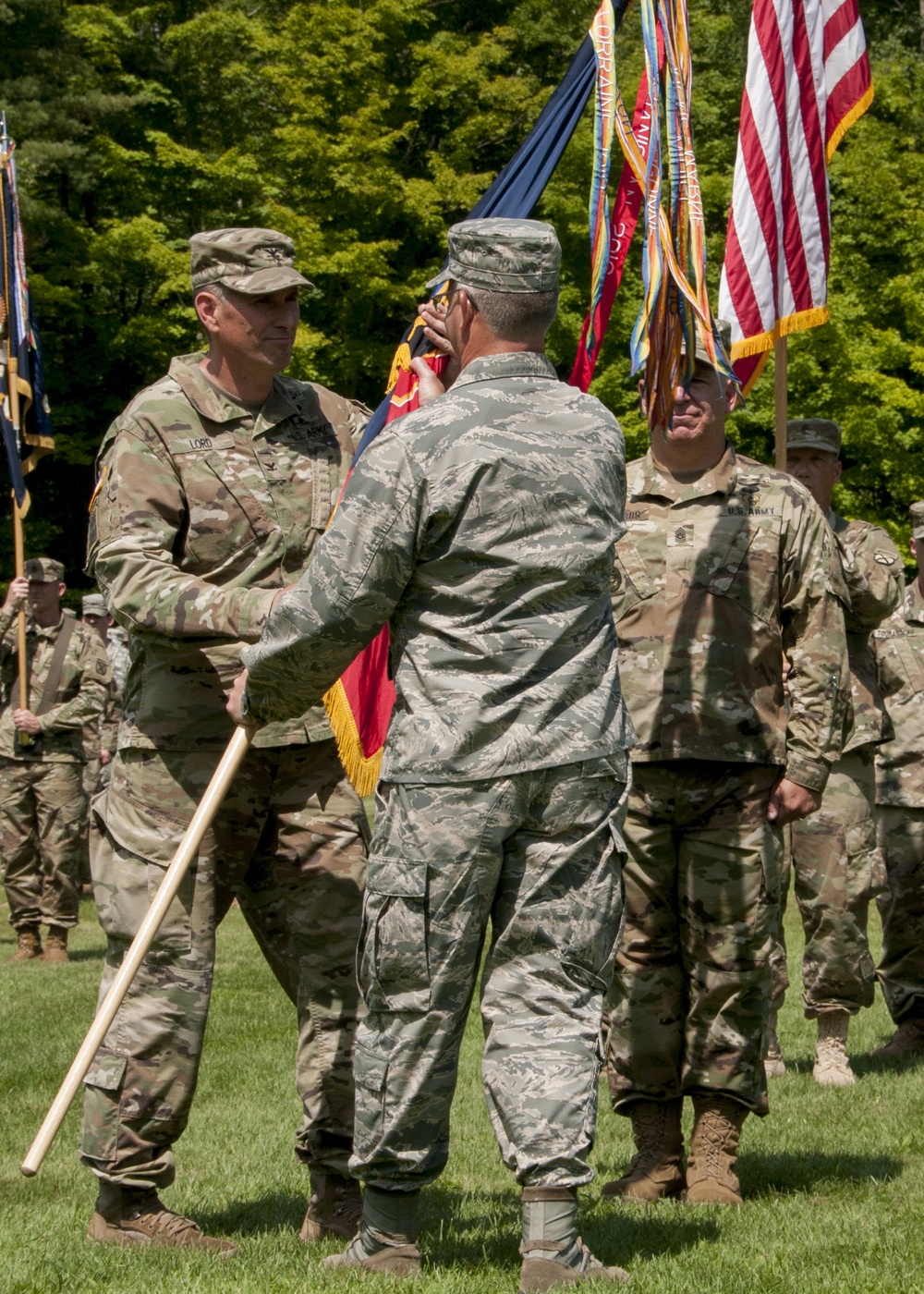 86th IBCT (MTN) change of command ceremony