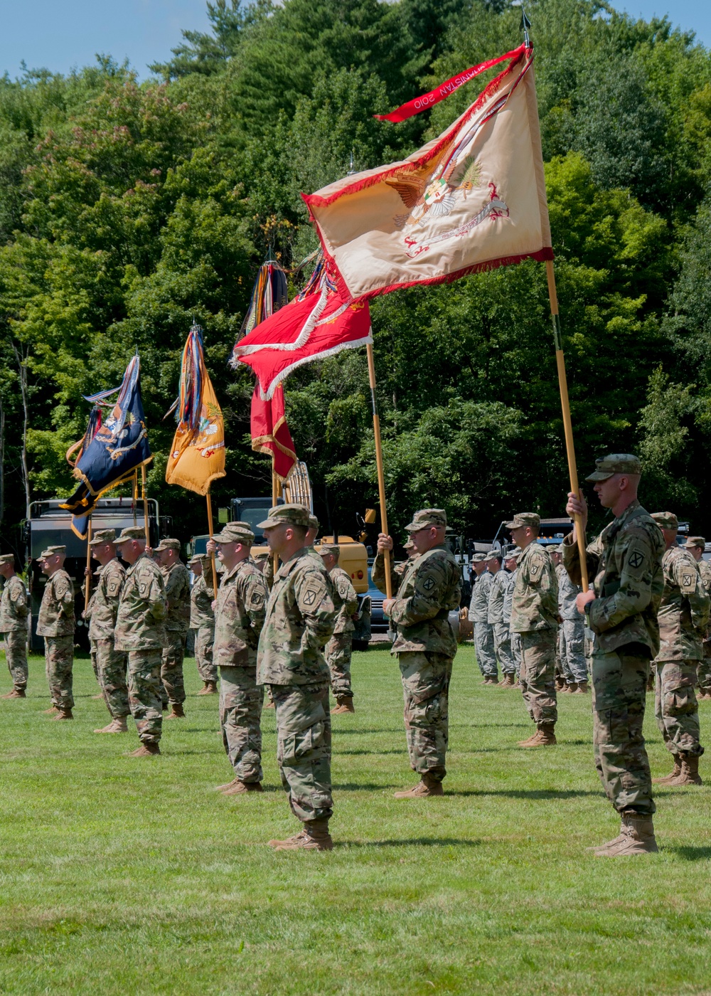 86th IBCT (MTN) change of command ceremony